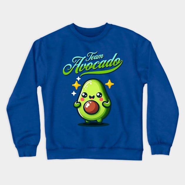 Team Avocado! Crewneck Sweatshirt by Mad Tea Garden